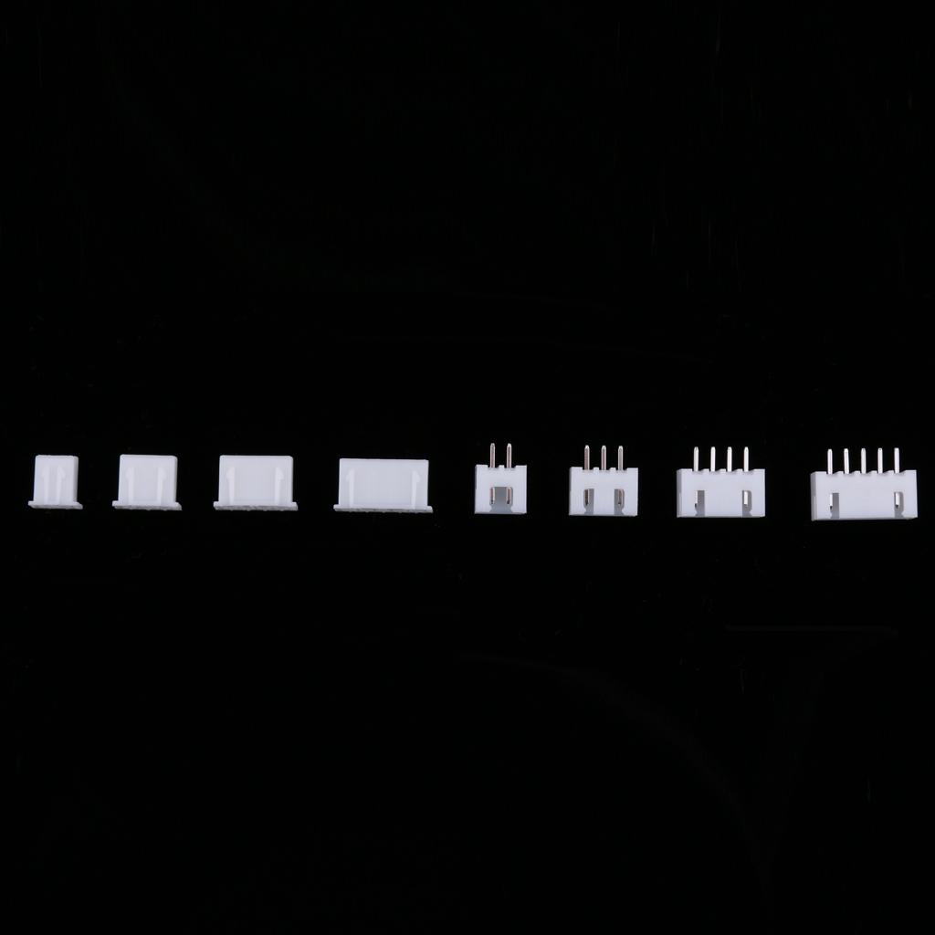 560 Miếng 2Pin 3Pin 4Pin 5Pin 2.54mm Đầu + Nhà Ga + Nhà Ở Cổng Kết Nối Bộ Dụng Cụ