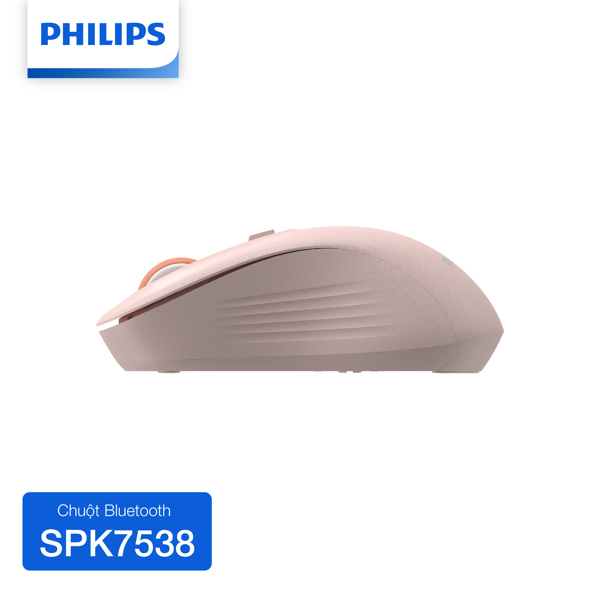 Chuột không dây Bluetooth Philips SPK7538 - Hàng Chính Hãng