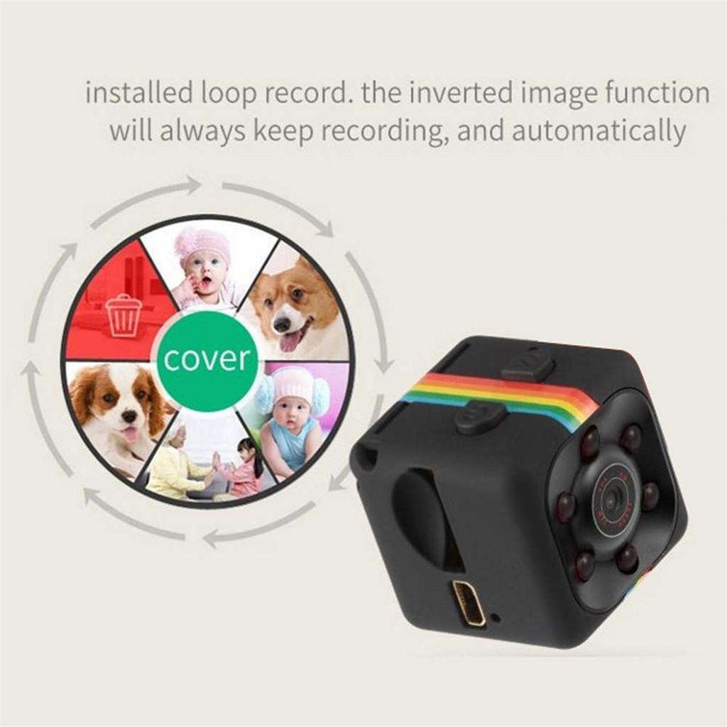 4X SQ11 720P Mini Car Hidden DV DVR Camera Cam IR Black
