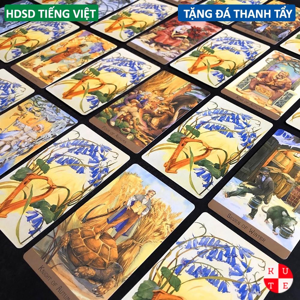 Bài Tarot Victorian Fairy 78 Lá Bài Tặng Hướng Dẫn Tiếng Việt Và Đá Thanh Tẩy