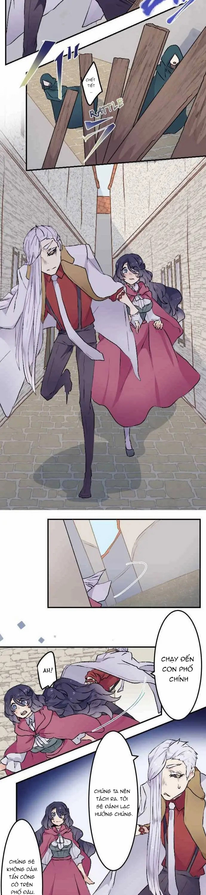 cô gái bị truy đuổi và chàng ma cà rồng chapter 5.2 3