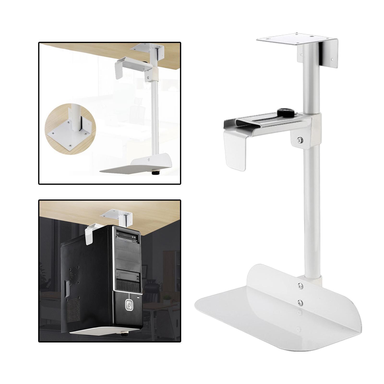 Under Desk PC Mount under Desk Computer Stand for Computer Cases Home Office