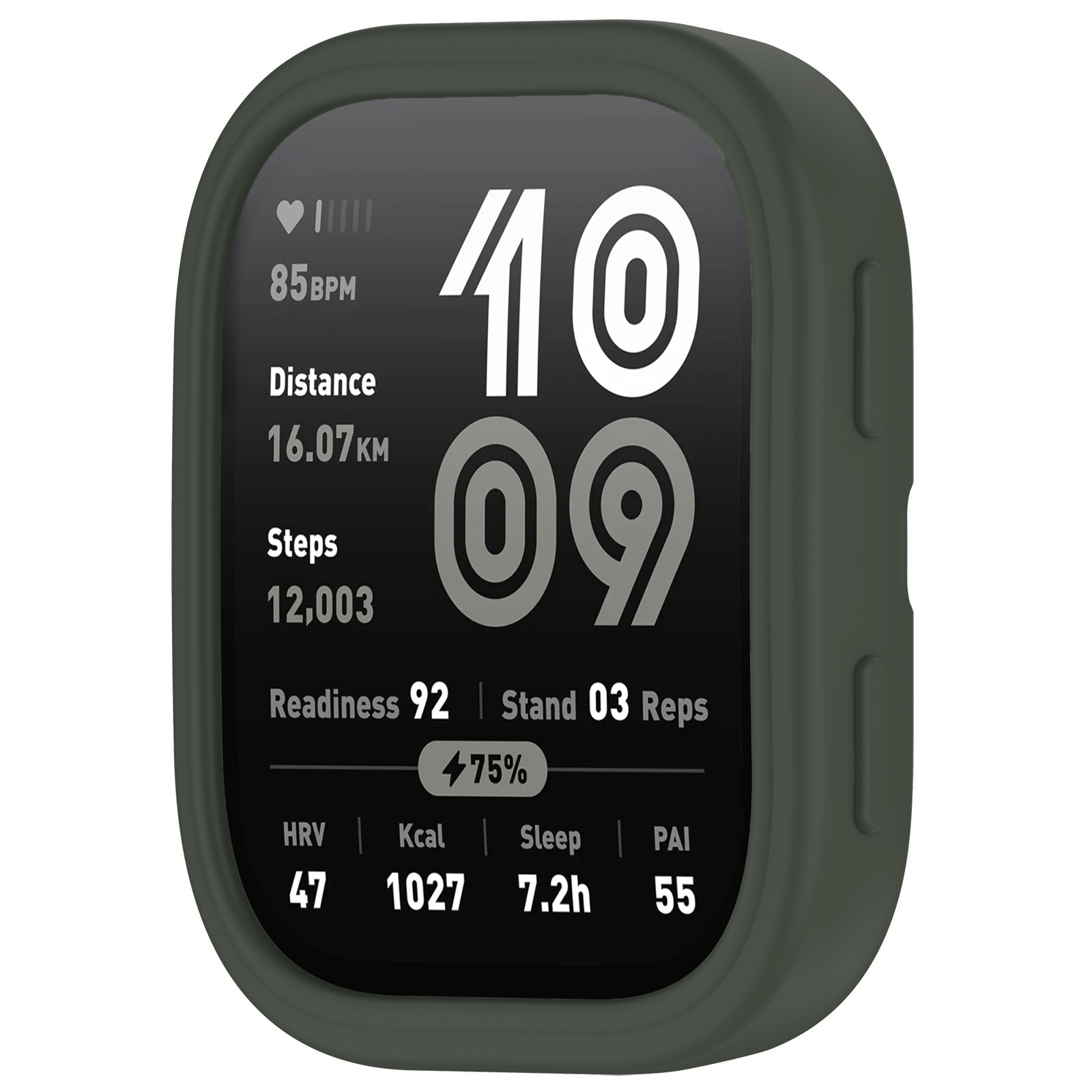 Dây đeo tích hợp case vỏ bảo vệ cho Amazfit Bip 6 - Hàng Chính Hãng