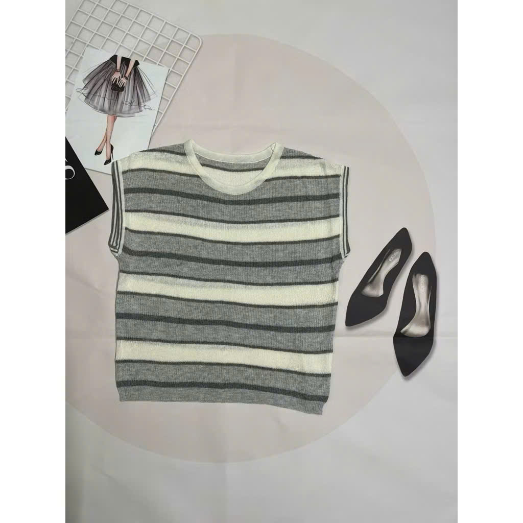 Áo len mongtoghi QC,áo len dệt kim nữ hàng thanh lý mới họa tiết dễ thương size 45-57kg