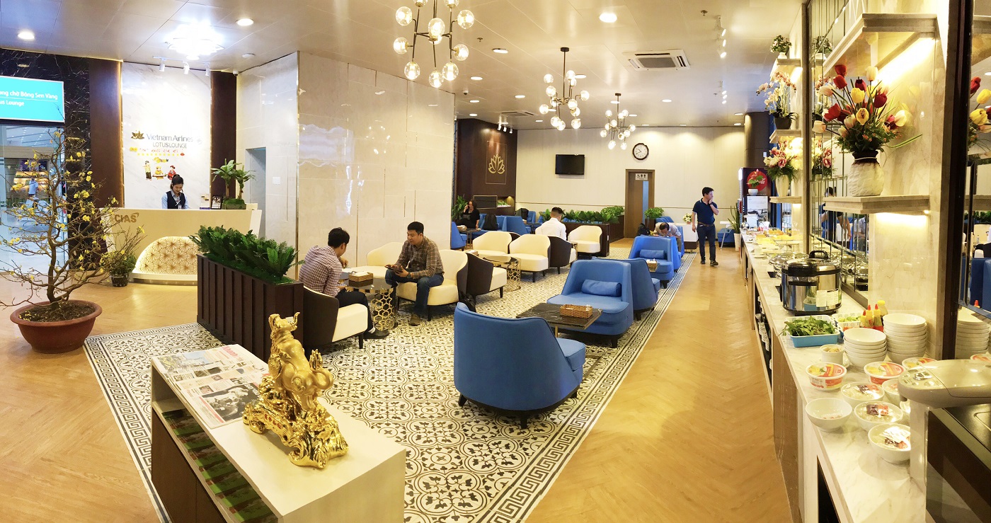 Phòng chờ thương gia Lotus Lounge - Sân bay Cam Ranh