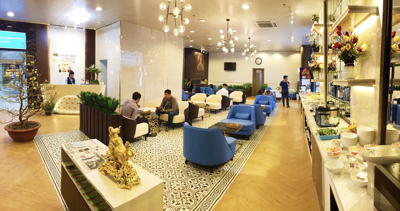 Phòng chờ thương gia  Lotus Lounge - Sân bay Cam Ranh