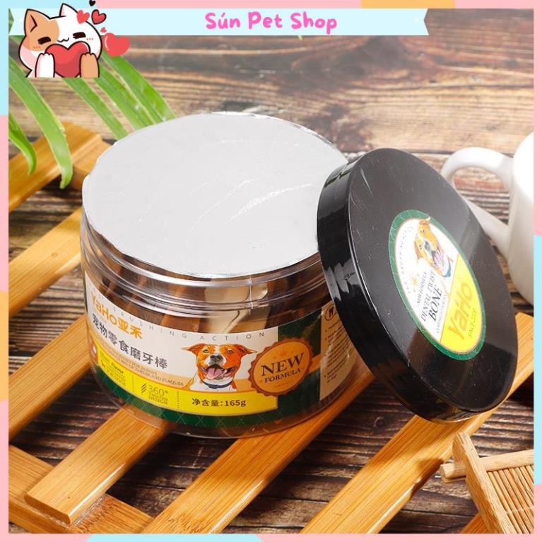 Xương gặm làm sạch răng Yaho cho chó mèo 265gr