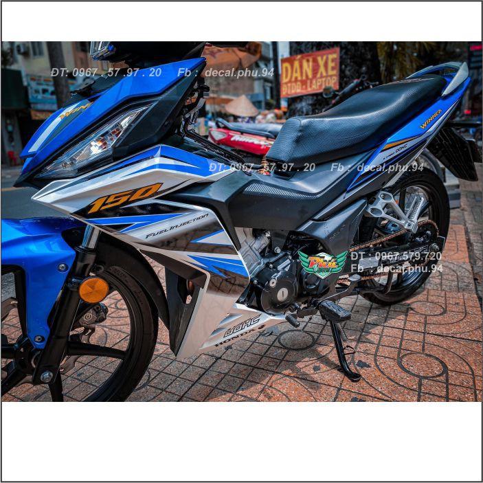 Tem Rời Winner Xanh Trắng