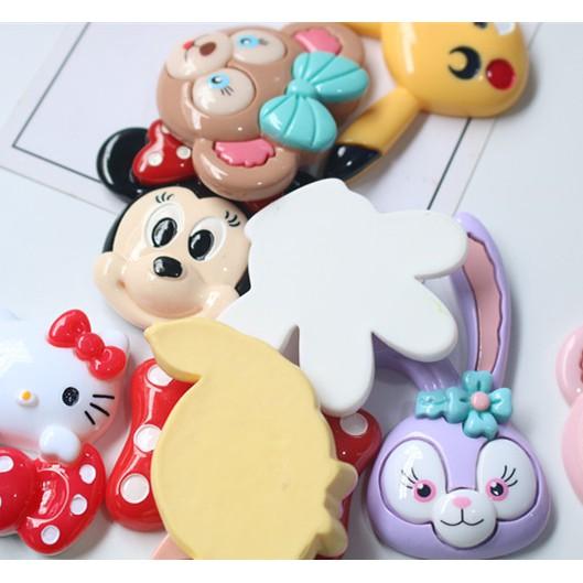 HN * Charm mặt Mickey, Pikachu, Cartoon Network size lớn cho các bạn trang trí vỏ ốp điện thoại, dán Jibbitz, DIY