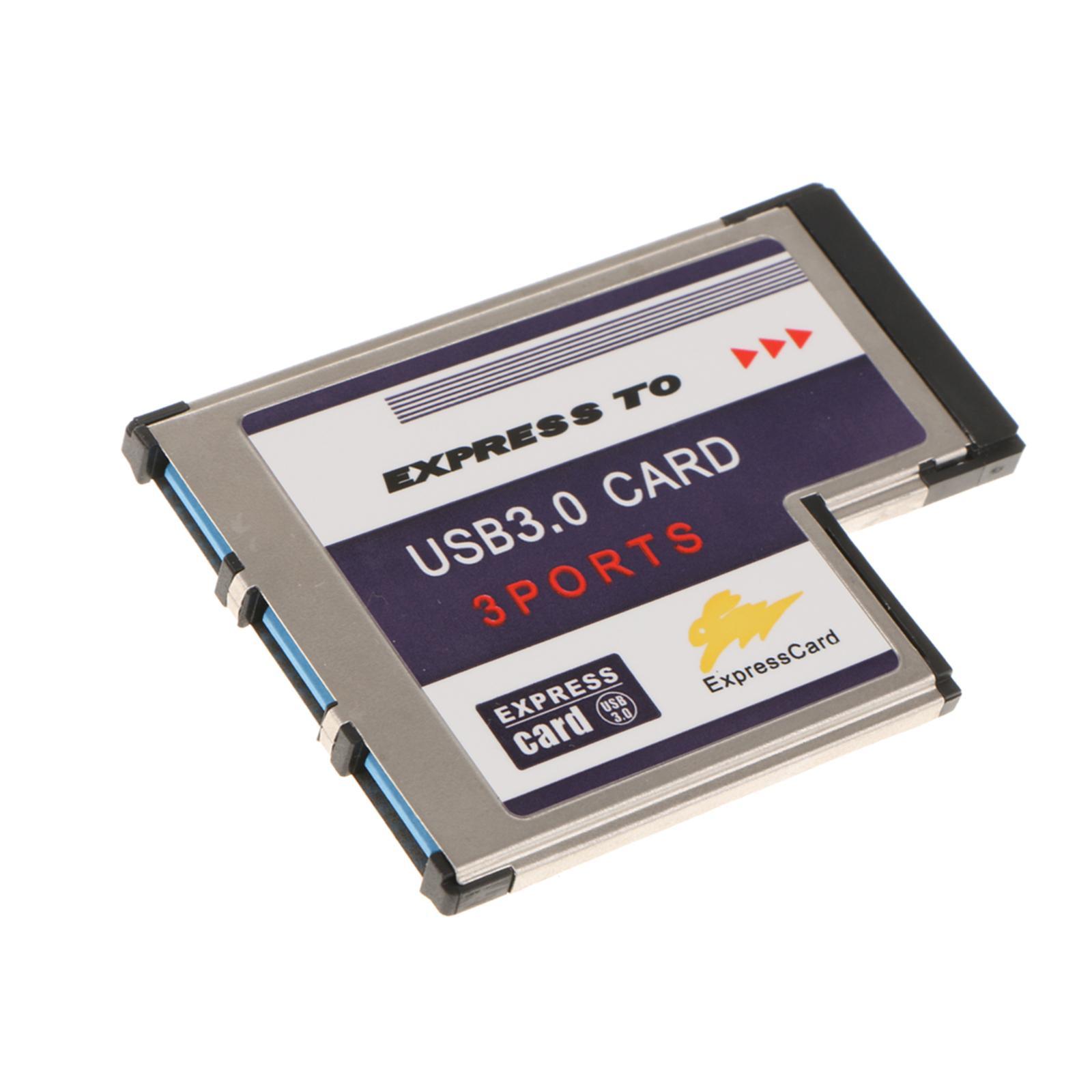 USB 3.0 54mm Express Card Adapter Converter Card Superspeed FL1100