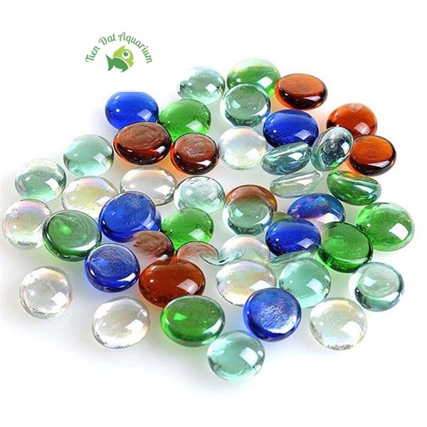 Sỏi thủy tinh 300g trang trí bể cá mini