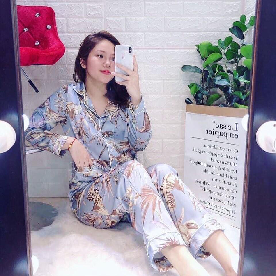 - Set Pijama Lụa Nhật Cao Cấp - Mã A500