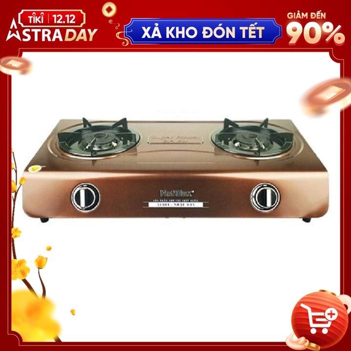 Bếp gas đôi mặt men cao cấp Namilux DL2163APF - Hàng Chính Hãng