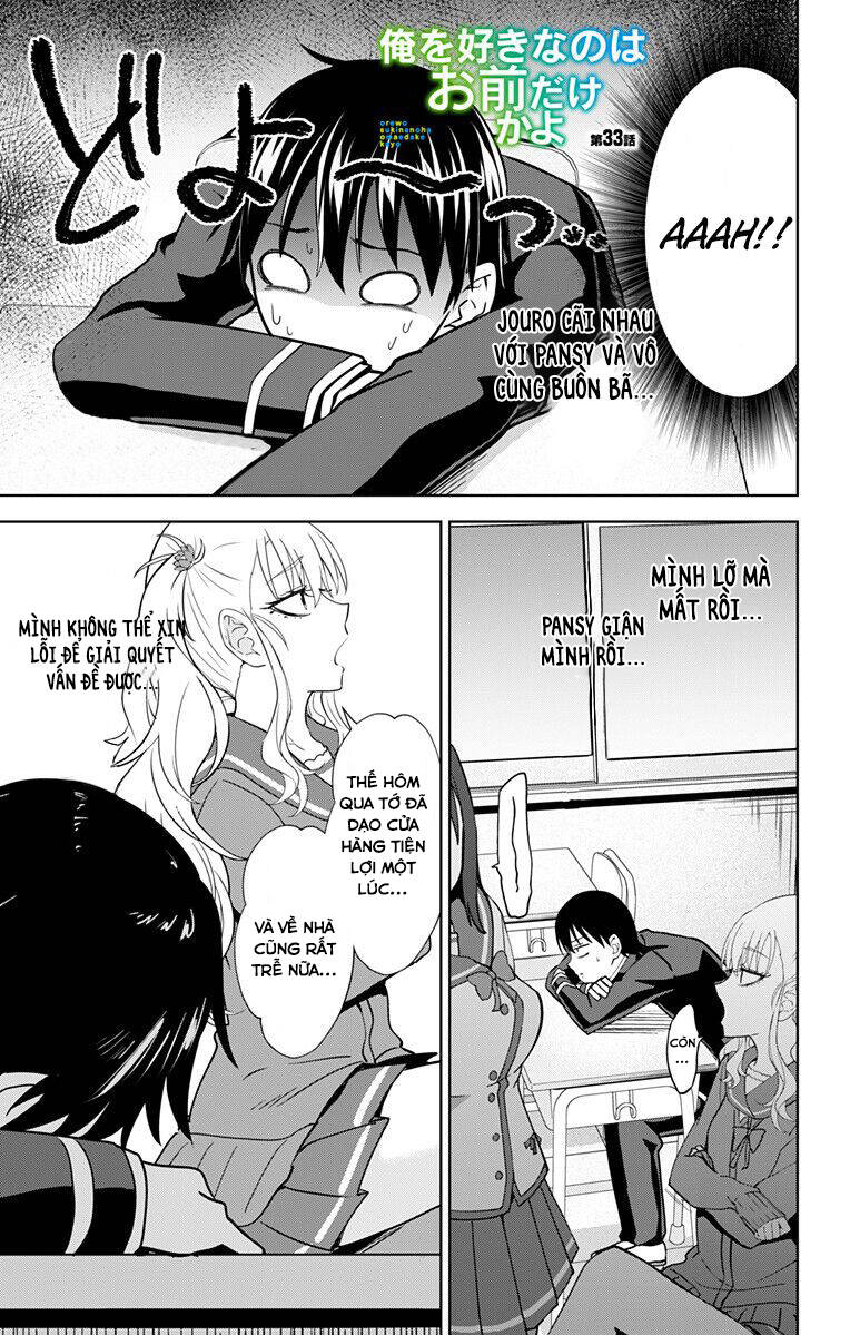 ore wo suki nano wa omae dake ka yo chapter 33.1 1