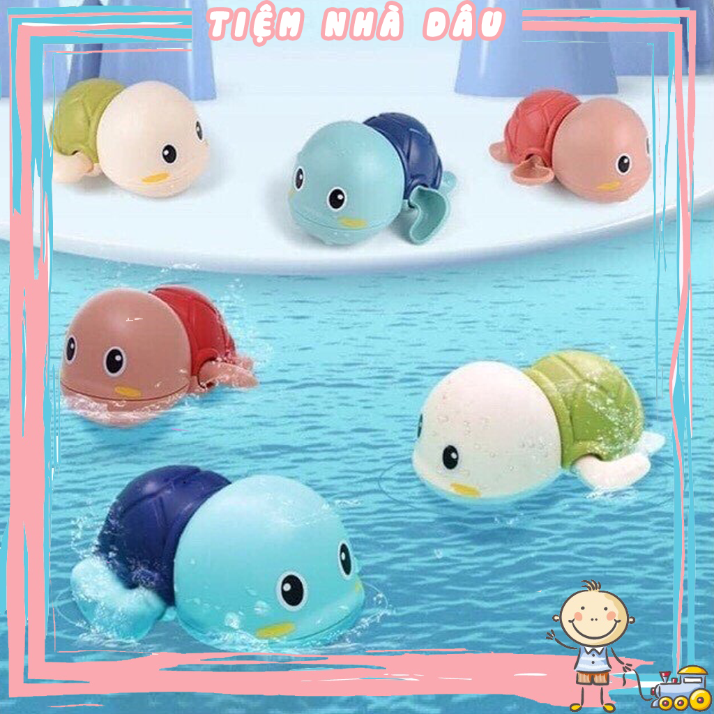 Rùa Bơi Vặn Cót_Đồ Chơi Nhà Tắm