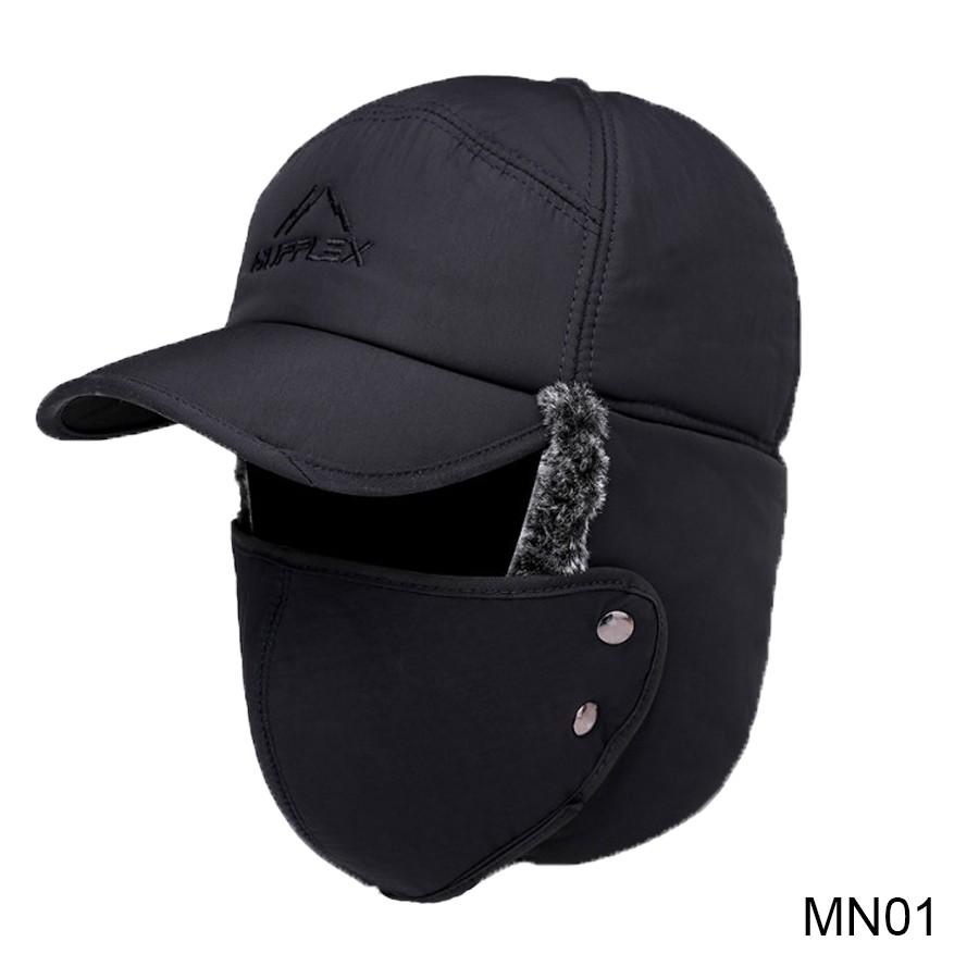 MŨ NAM LÓT LÔNG I NÓN NAM SUPPLEX GIỮ ẤM - ẢNH THẬT MN01