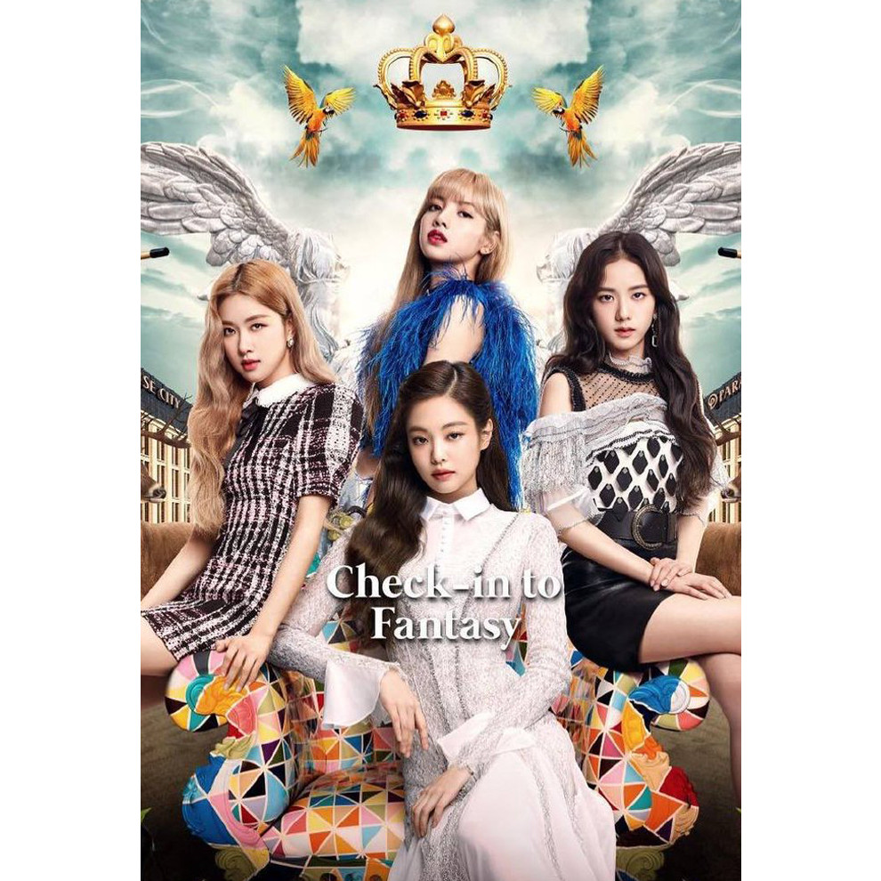 Tranh Poster BLACKPINK A4 combo 5 tấm khác nhau