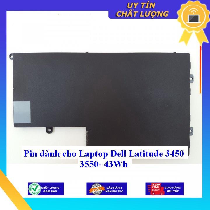 Pin dùng cho Laptop Dell Latitude 3450 3550 - 43Wh - Hàng chính hãng  MIBAT1102