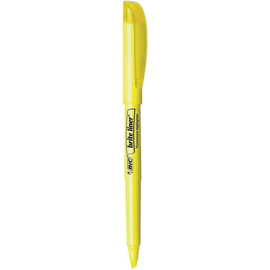 Bút dạ quang Bút BIC Brite Liner Highlighter, 1 cây bút, 5 màu