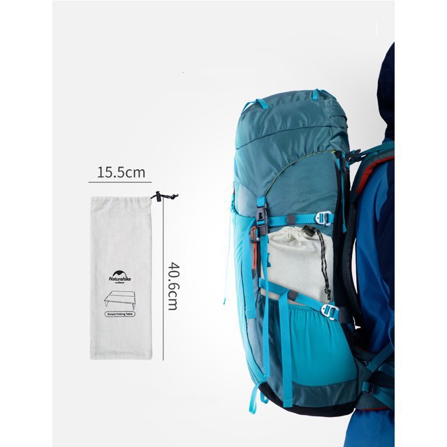 Bàn dã ngoại cắm trại Naturehike campoutvn du lịch NH17Z001-L xếp gọn hợp kim nhôm A103