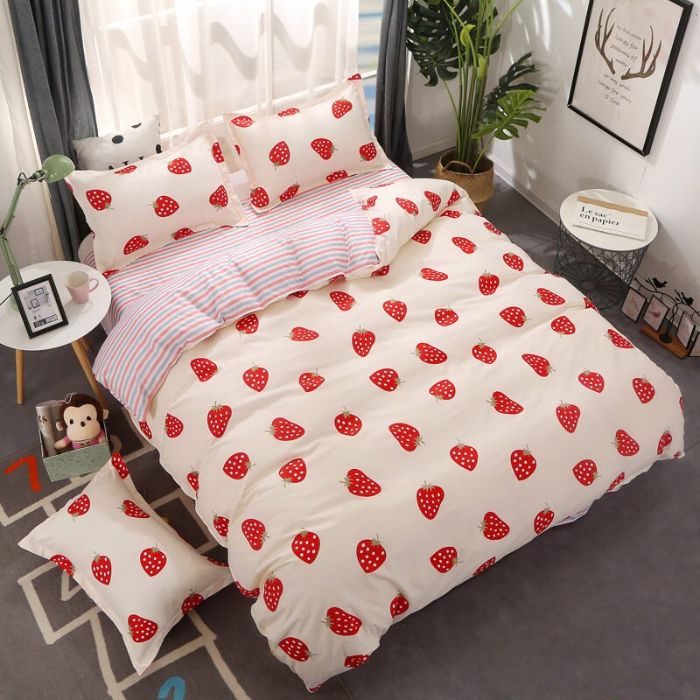 Bộ chăn ga gối Cotton cao cấp 1m6x2m MNT182