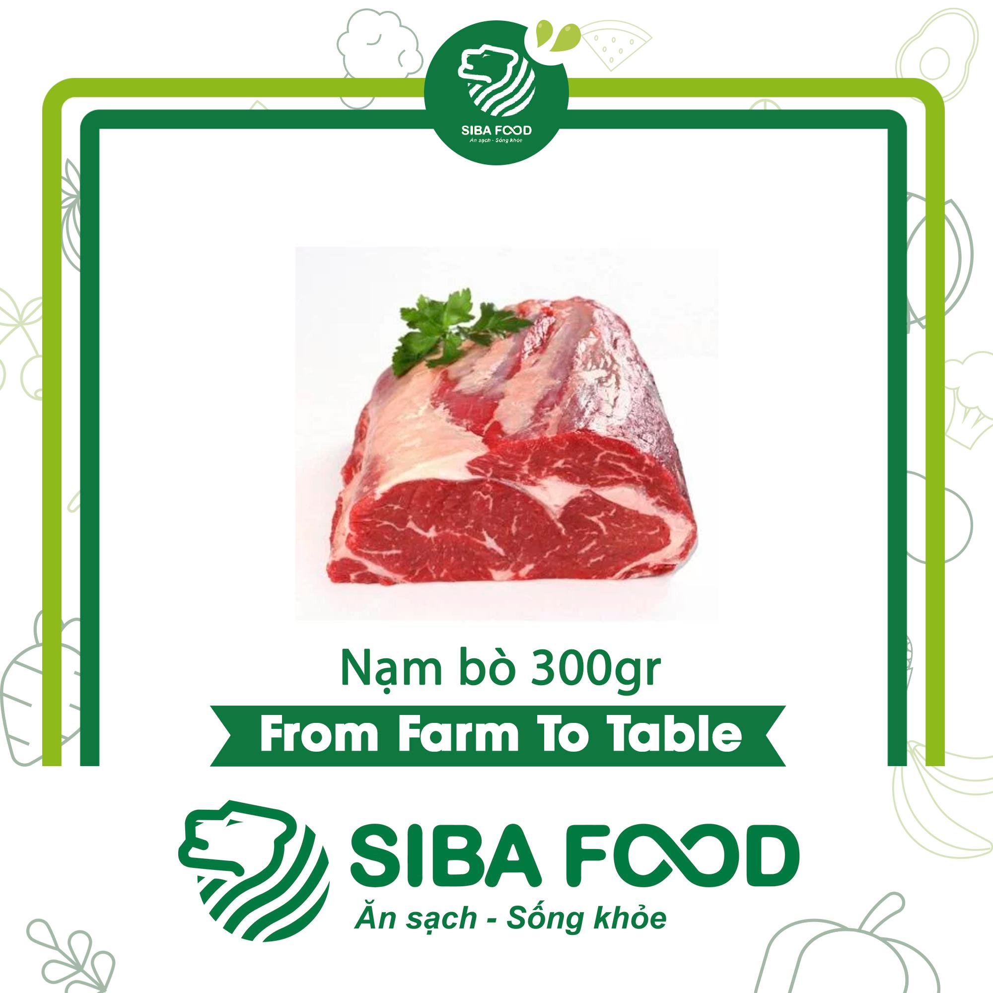 Nạm bò 300gr