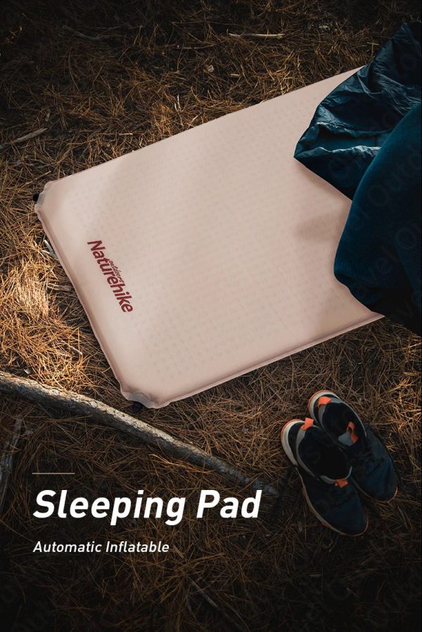 Đệm đôi Glamping NH20DZ002 tự bơm hơi - Square self inflatable sleeping pad