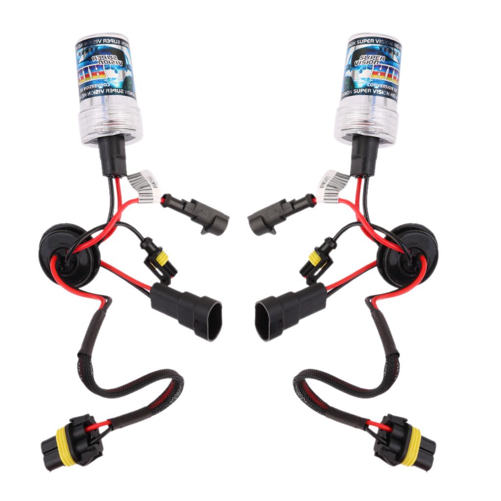 9005 5000K Xenon Replacement Bulb 2-bulbs Headlight 55W Lamp Light