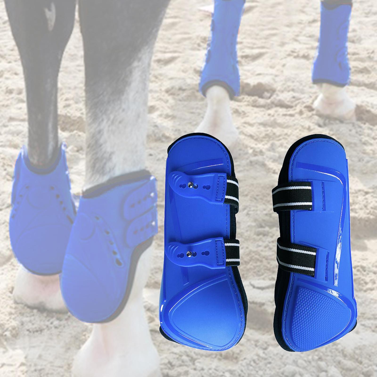 Horse Tendon Boots Legs Jumping Feet Guards Protection Wrap Boots Gear Front Leg