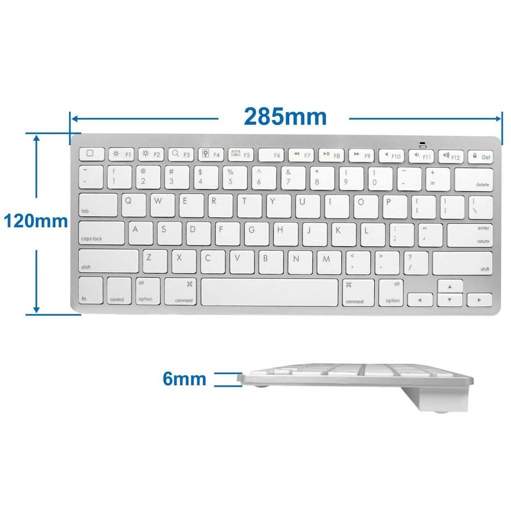 Bàn phím Bluetooth BK3001 dùng cho Máy tính bảng, Mobile, Laptop