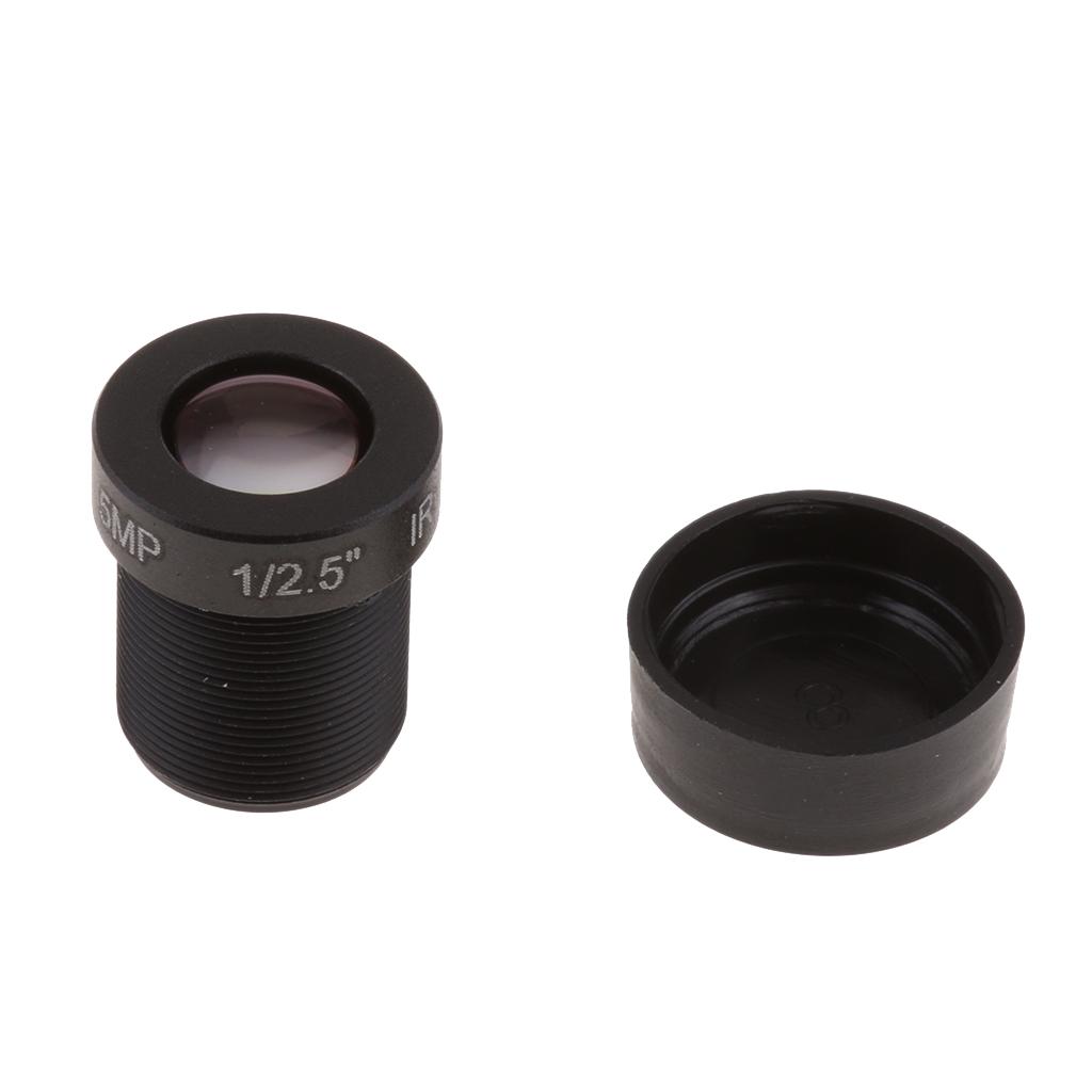 1/2.5'' HD 5mp 8mm 48 Degree Angle IR Board Lens M12 for Security IP Camera