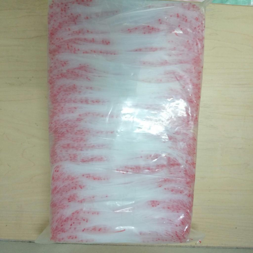 Túi ziper viền đỏ (1kg