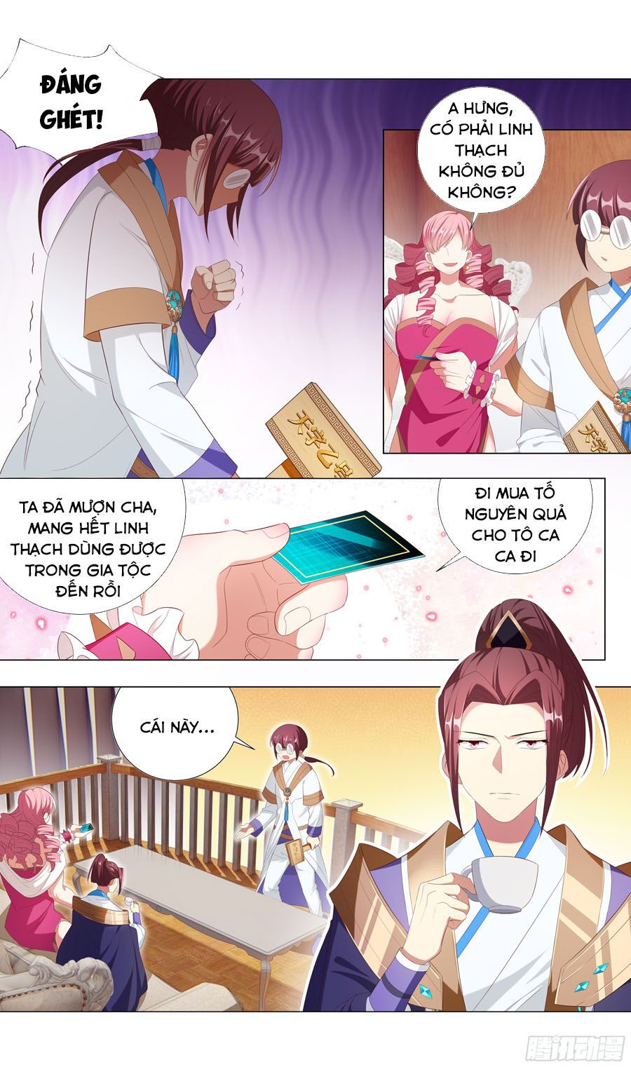 hệ thống ép ta làm nhân vật phản diện chapter 11 4