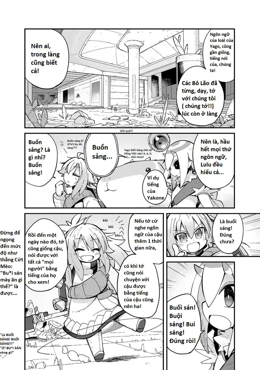 ngay cả khi hậu tận thế, thật hạnh phúc vẫn còn được sống... chapter 11 2