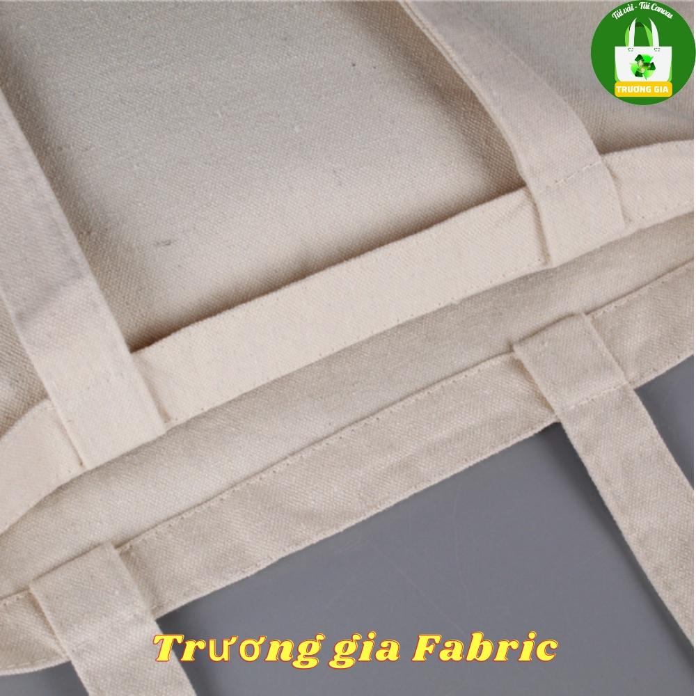 Túi Vải Canvas Túi vải bố Tùy chỉnh kích thước màu đen in logo Quảng cáo thương hiệu doanh nghiệp