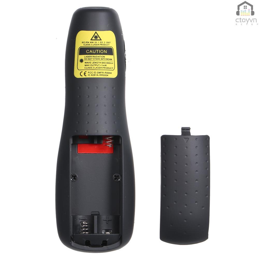 Bút laze trình chiếu không dây 2.4G PPT kèm điều khiển từ xa
