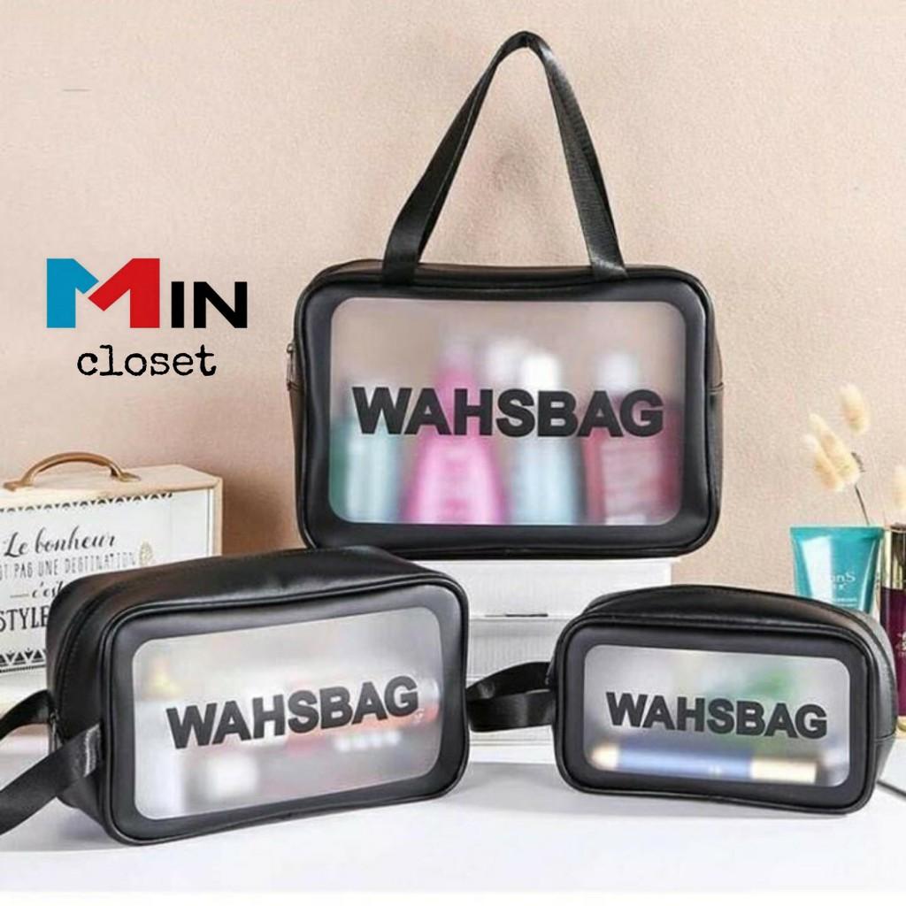 Túi Xách nữ Túi đựng mỹ phẩm du lịch trong suốt chống thấm nước đa năng tiện dụng WASHBAG TD19