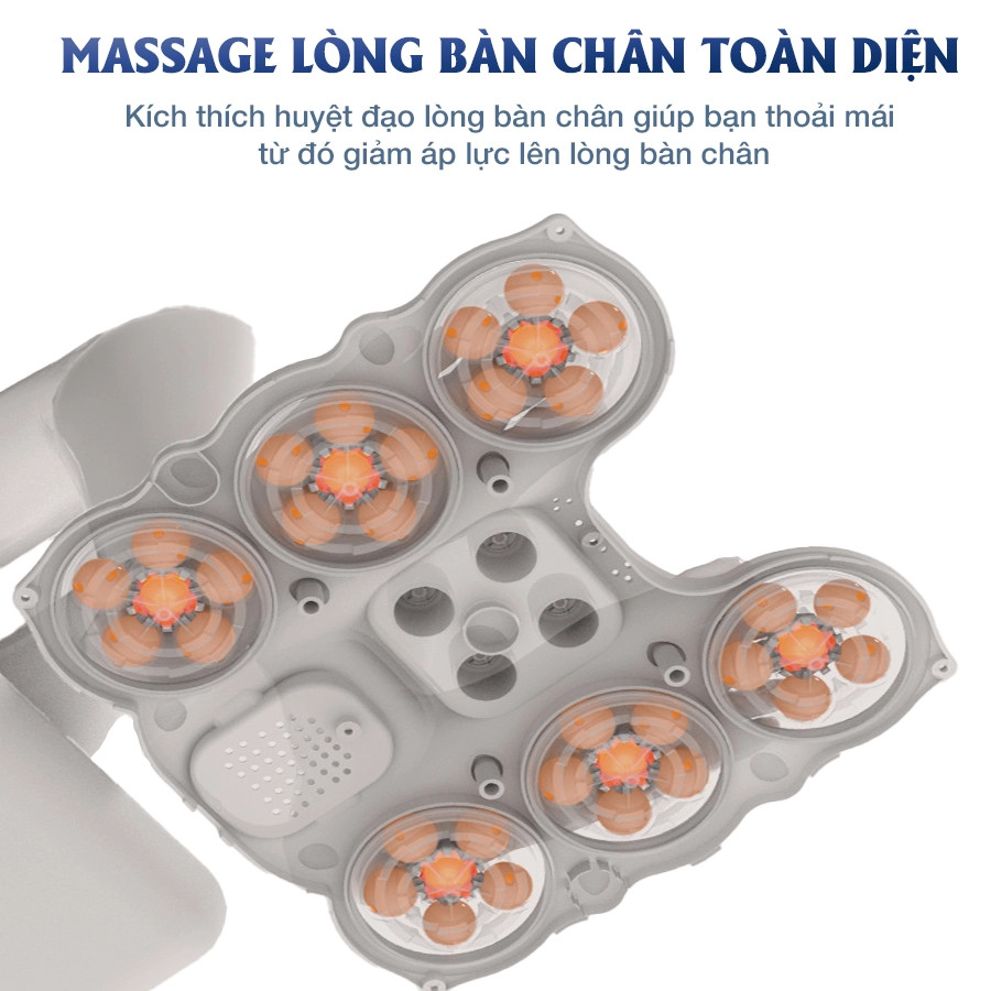 Bồn ngâm chân OKACHI JP-300 dòng cao cấp massage chân 7 bi lăn