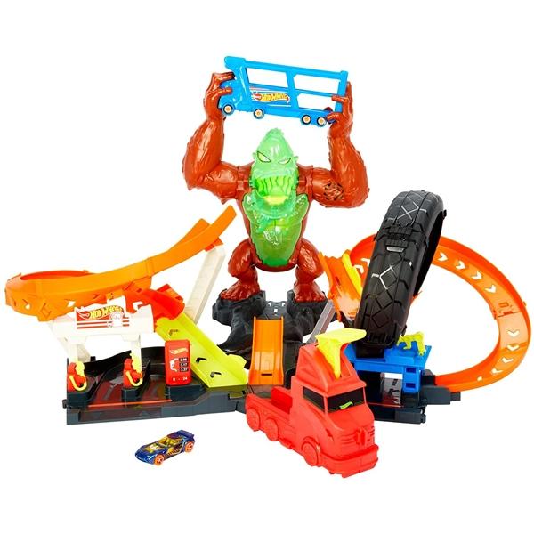 Đồ Chơi Mô Hình Thành Phố Khỉ Đột Gorllia - Hot Wheels GTT94