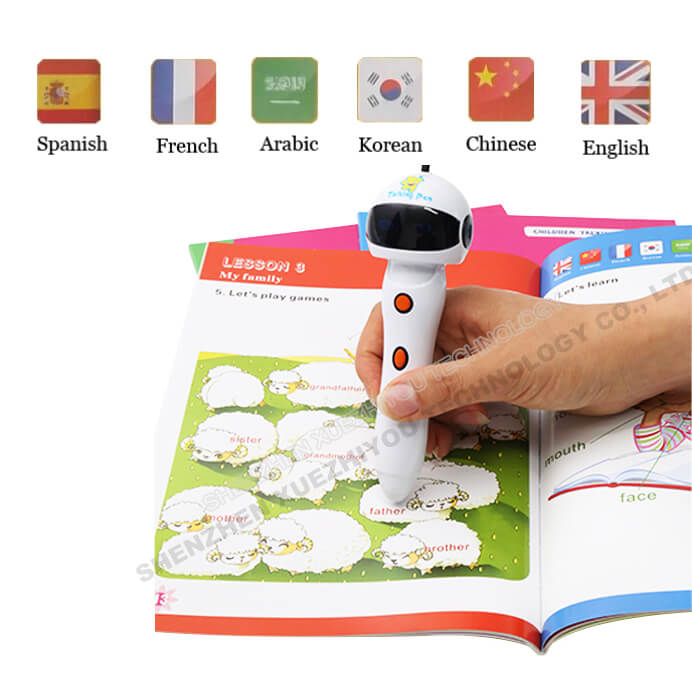 Bút nói và sách tiếng anh thông minh dành cho trẻ em, Bút nói thông minh - Smart Pen cho trẻ em, học đọc tiếng anh thông minh, giúp bé khám phá thế giới ngôn ngữ