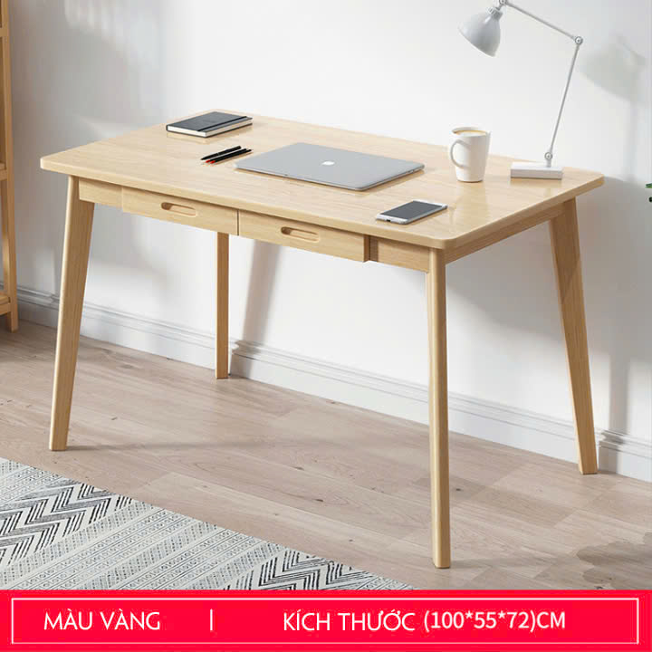 Bàn làm việc có ngăn kéo, bàn laptop cao cấp