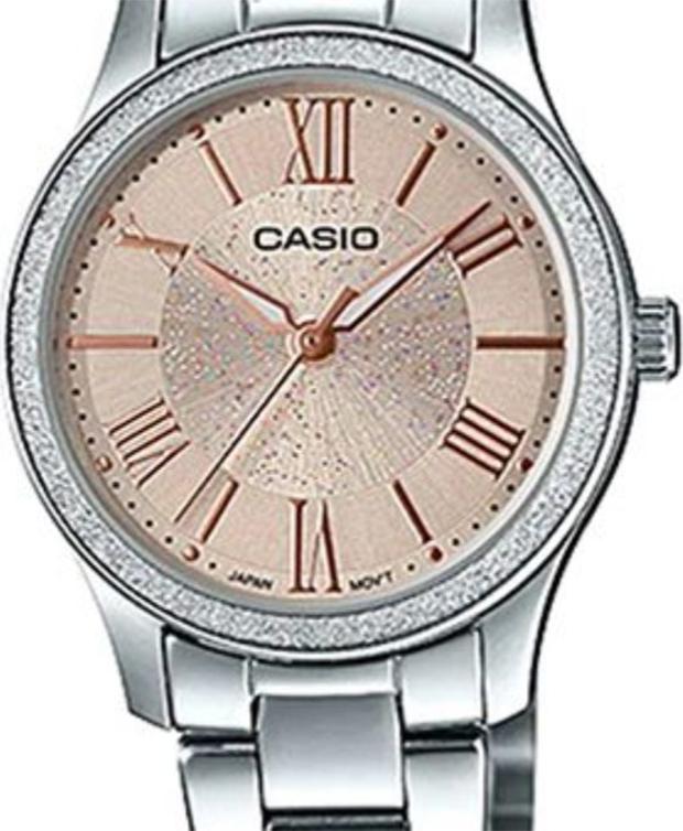 Đông hồ Casio Nữ - dây kim loại - LTP-E164D-4ADF