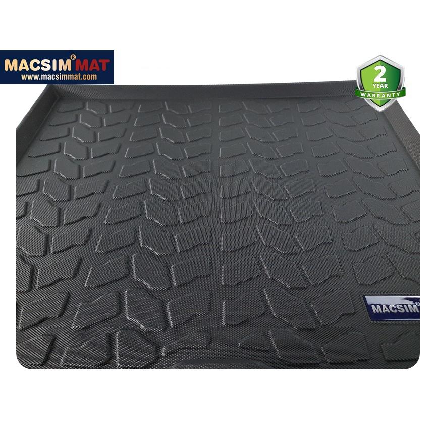 Thảm lót cốp xe ô tô Mercedes GLC 2016-2022 nhãn hiệu Macsim hàng loại 2