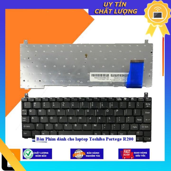 Bàn Phím dùng cho laptop Toshiba Portege R200 - Hàng Nhập Khẩu New Seal