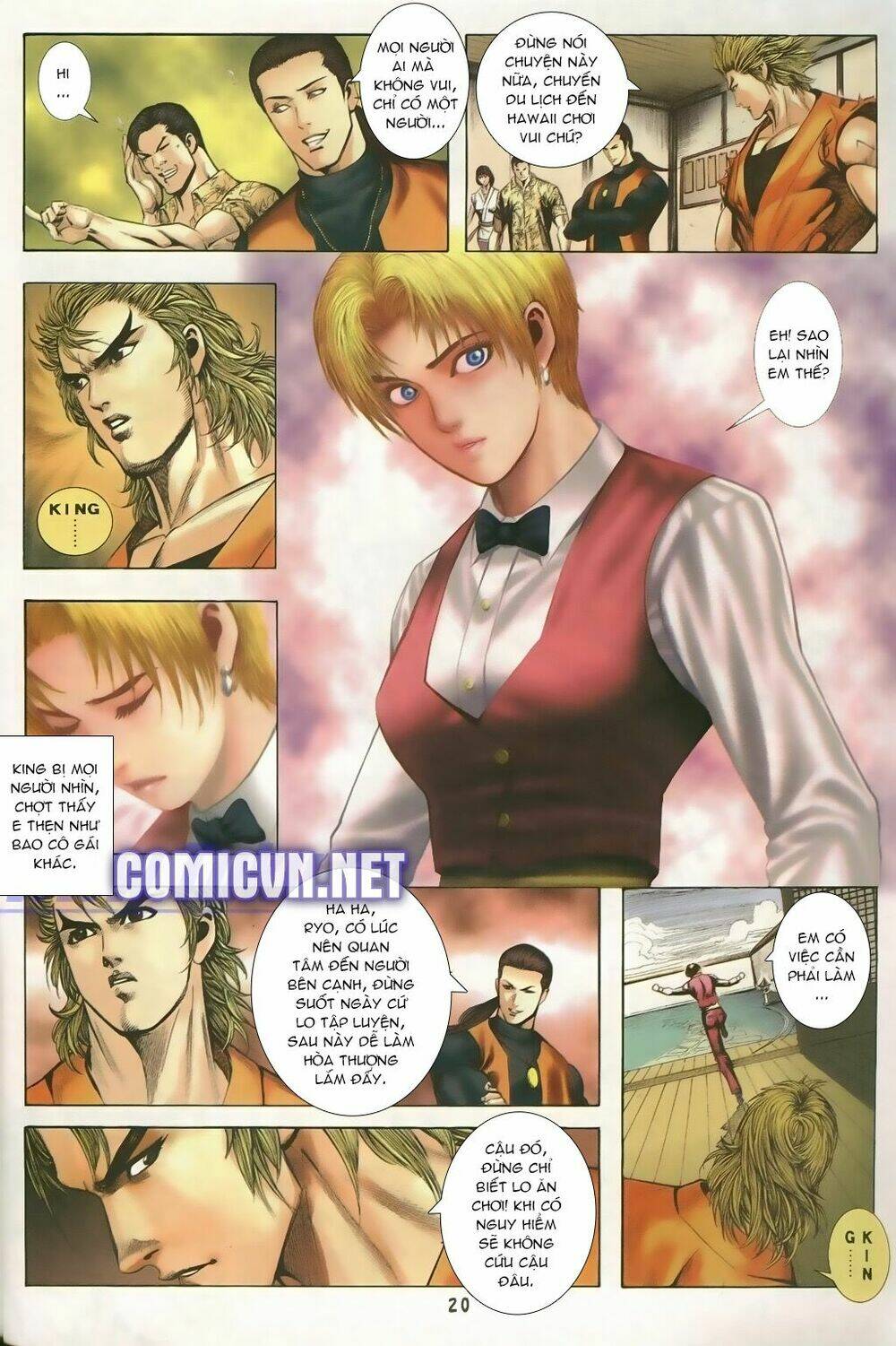 capcom vs snk ngoại truyện chapter 7 4