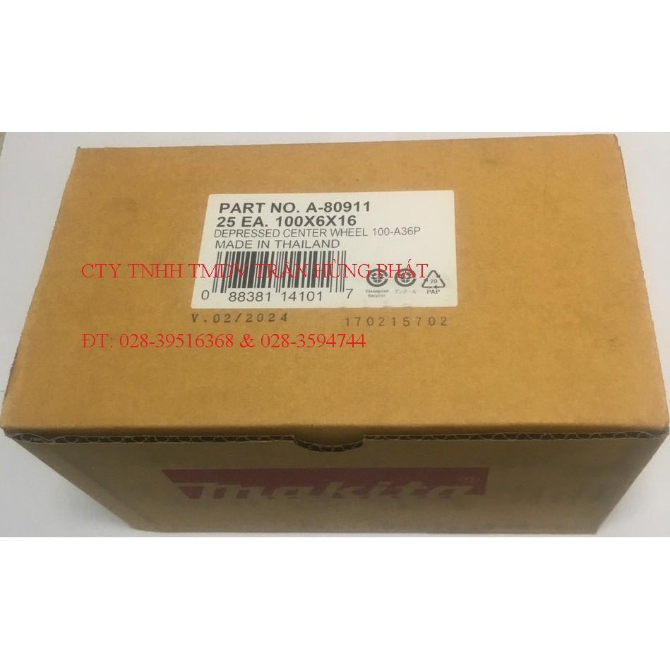 Đá mài MAKITA 100mm A-80911  - Hàng Chính Hãng