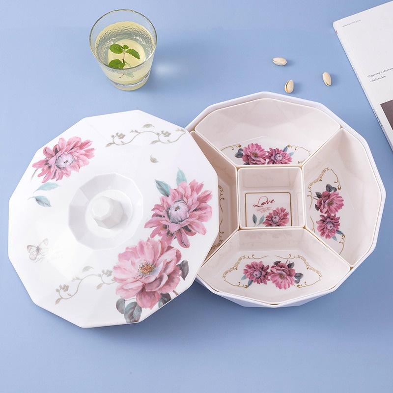 Khay Đựng Mứt Tết Trang Trí Phòng Khách Kiểu Dáng Bắc Âu