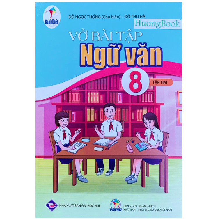 Sách - Combo Vở bài tập ngữ văn 8 - tập 1 + 2