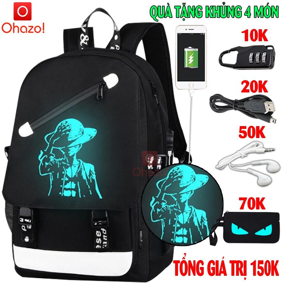 Balo nam nữ đi học thời trang phát sáng ban đêm Ohazo! TẶNG COMBO - Cặp đi học HOT nhất 2021