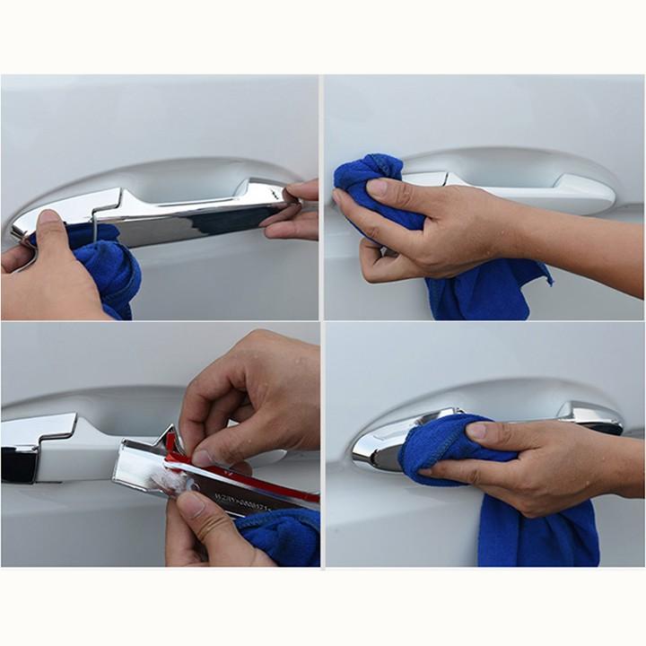Bộ ốp tay nắm cửa xe Honda Jazz